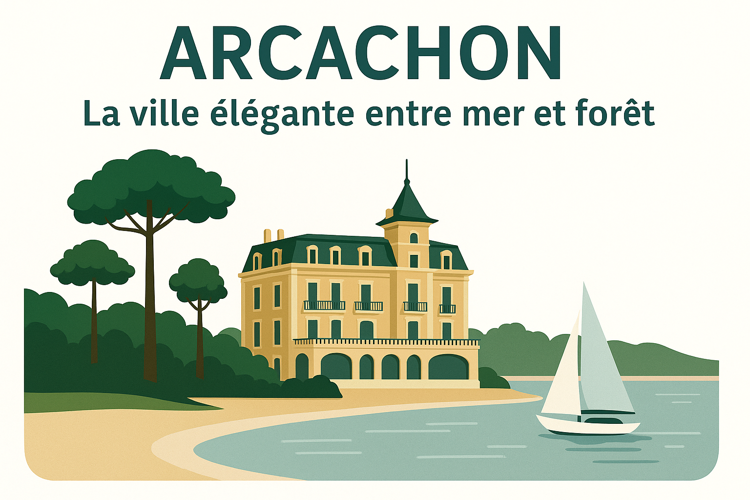 🏙️ 3. Arcachon – La ville élégante entre mer et forêt