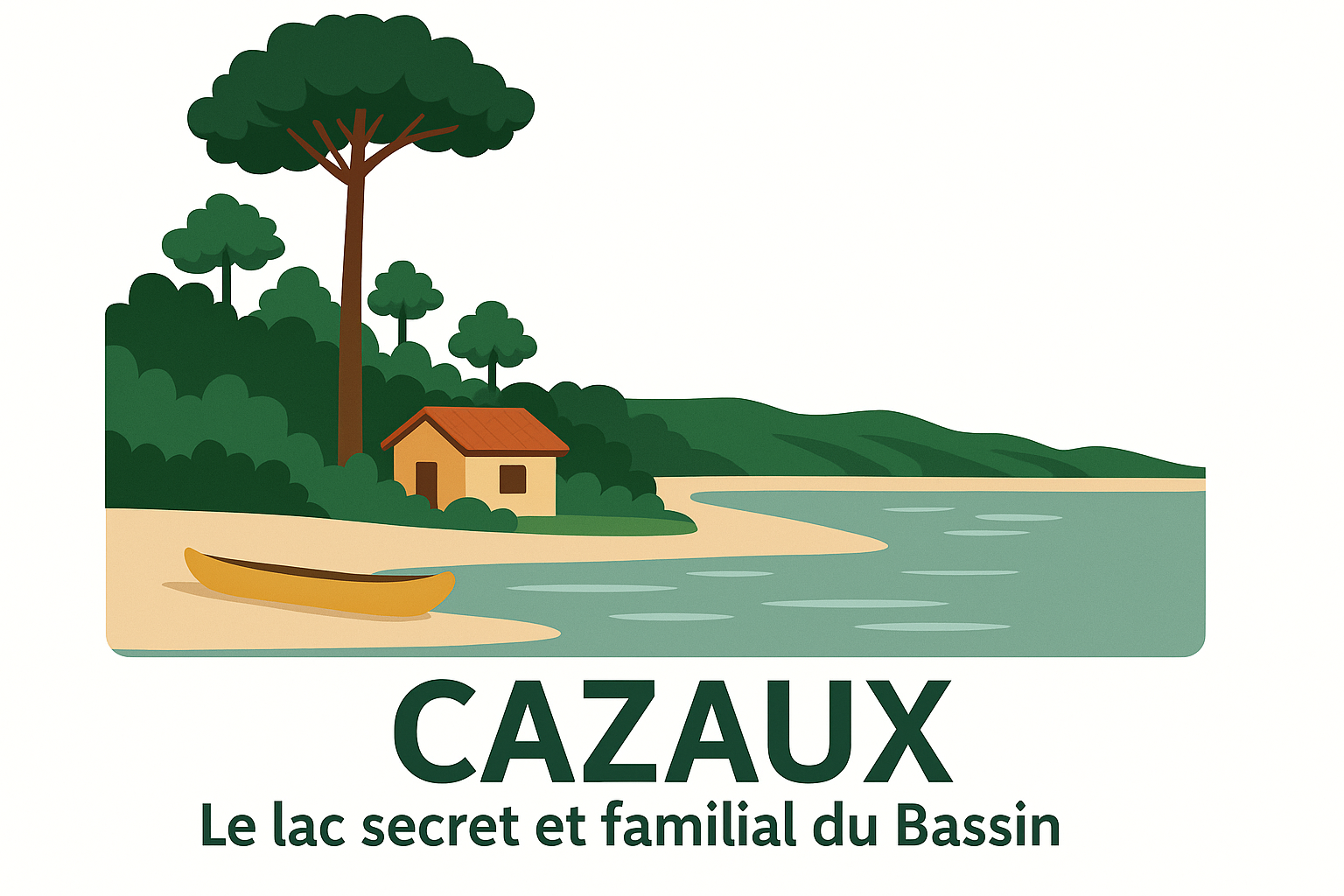 Cazaux (quartier de La Teste-de-Buch) – Le lac secret et familial du Bassin