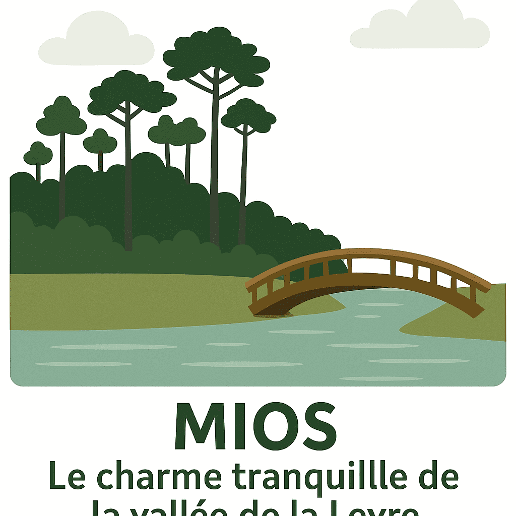 🏙️ 15. Mios – Le charme tranquille de la vallée de la Leyre