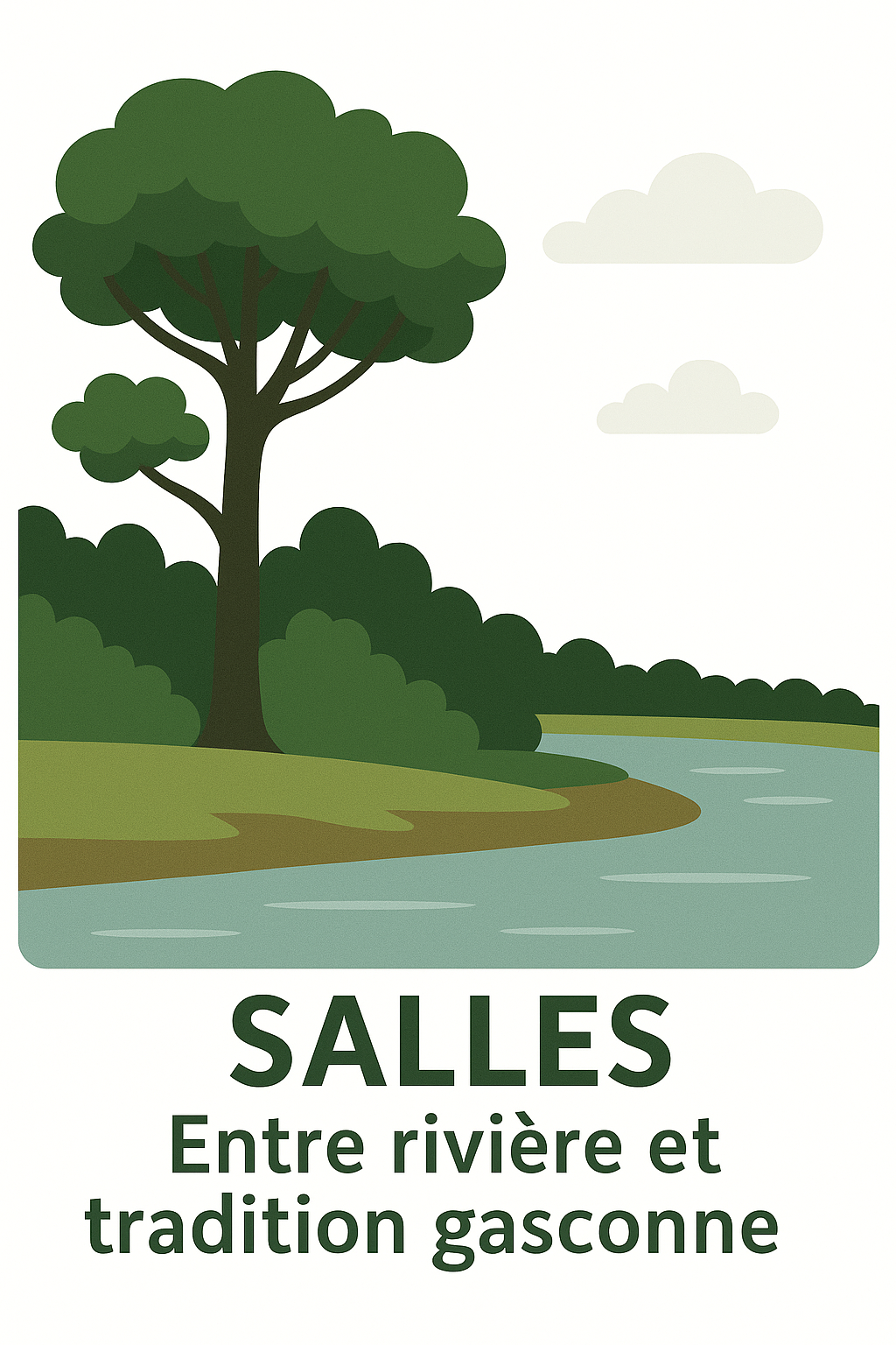 🏙️ 17. Salles – Entre rivière et tradition gasconne
